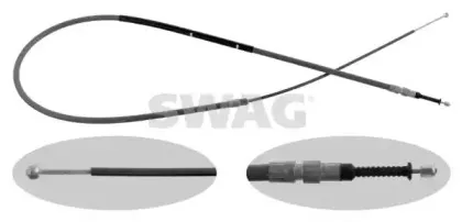 20 93 1147 SWAG Трос, стояночная тормозная система